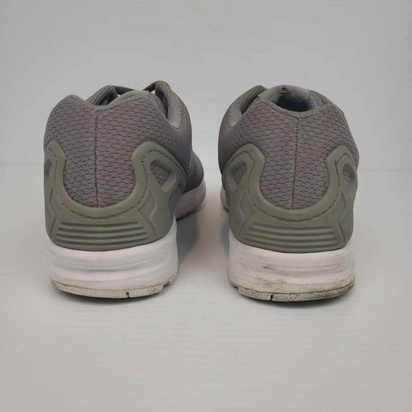 Adidas Mens ZX Flux Running Shoes Gray M19838 Mesh Low Top Lace Up Sneaker 10.5M - Picture 3 of 12